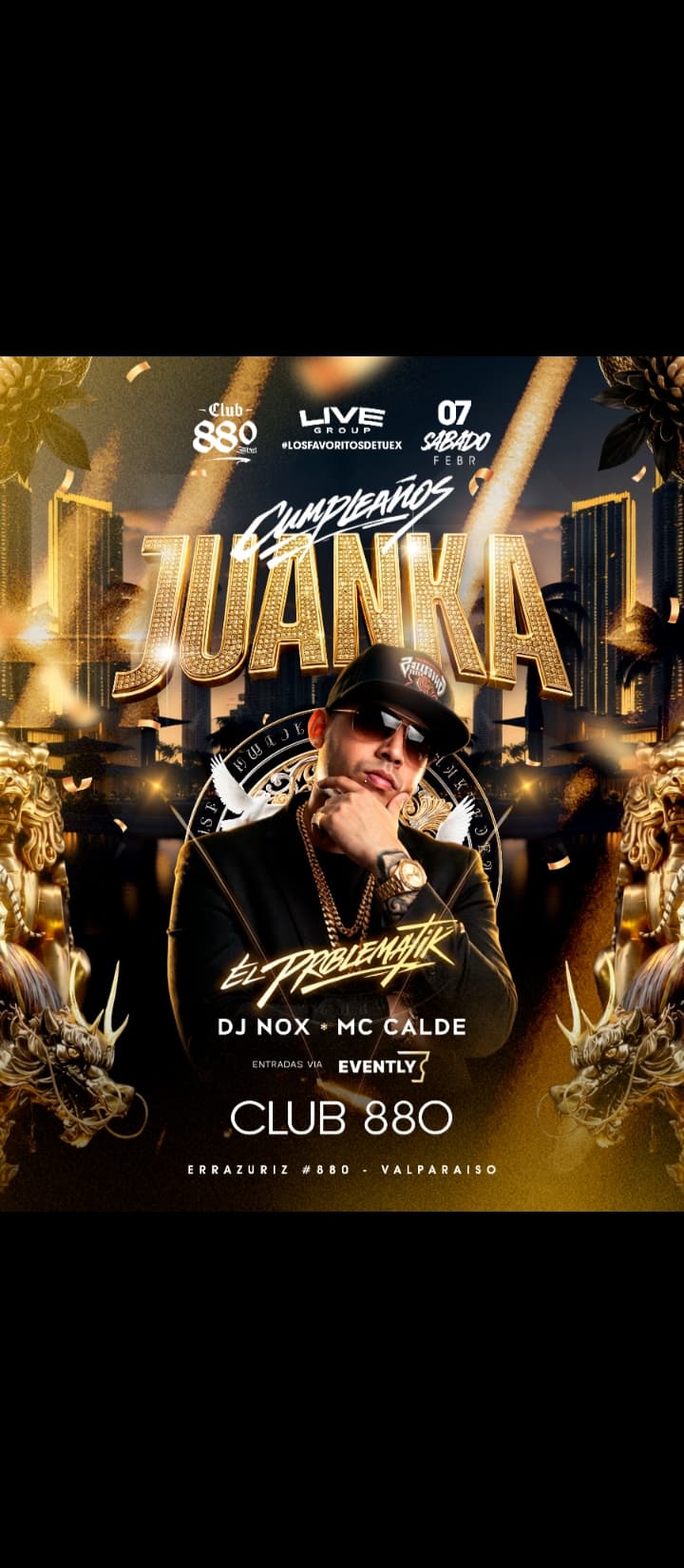 JUANKA EN VALPARAISO 🇵🇷 HAPPY BIRTHDAY  image}