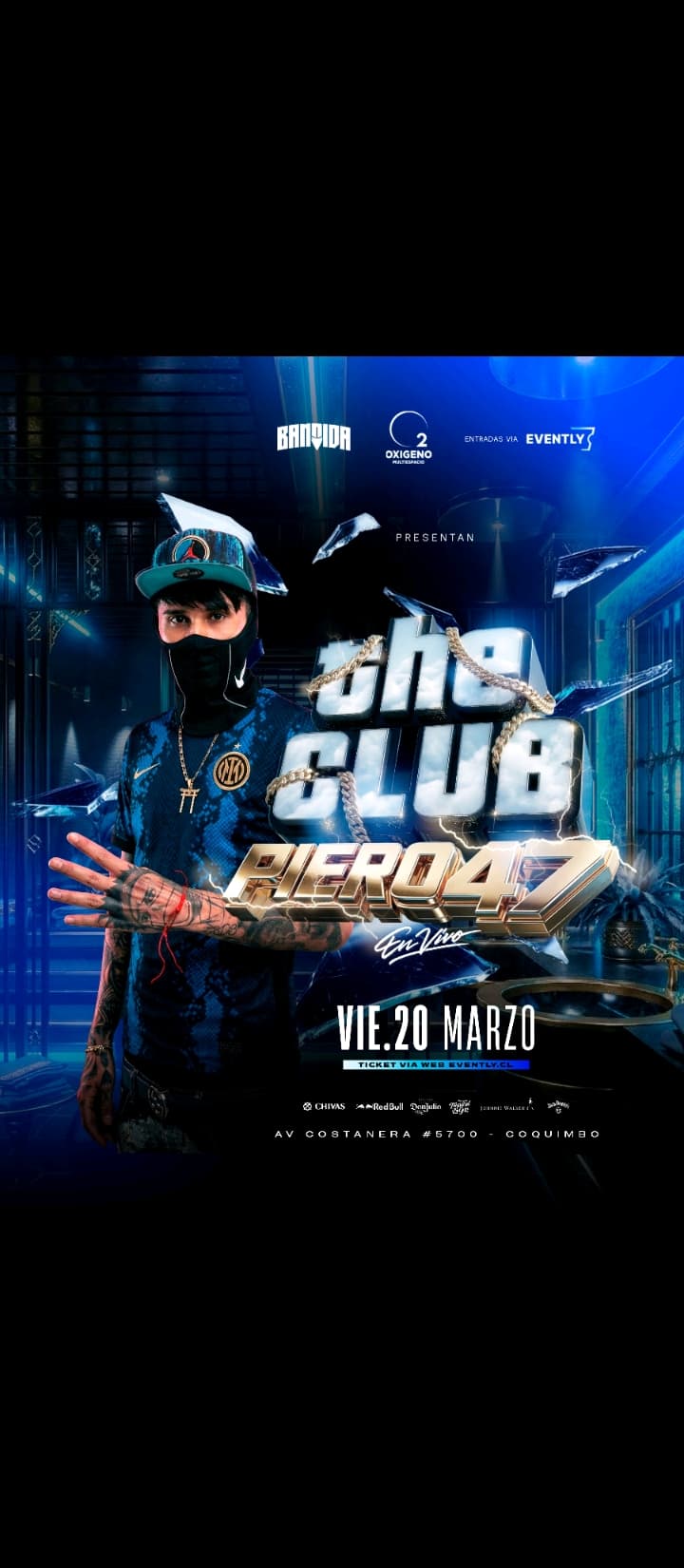 PIERO 47 EN LA SERENA 🏟️ 20 MARZO OXIGENO  image}