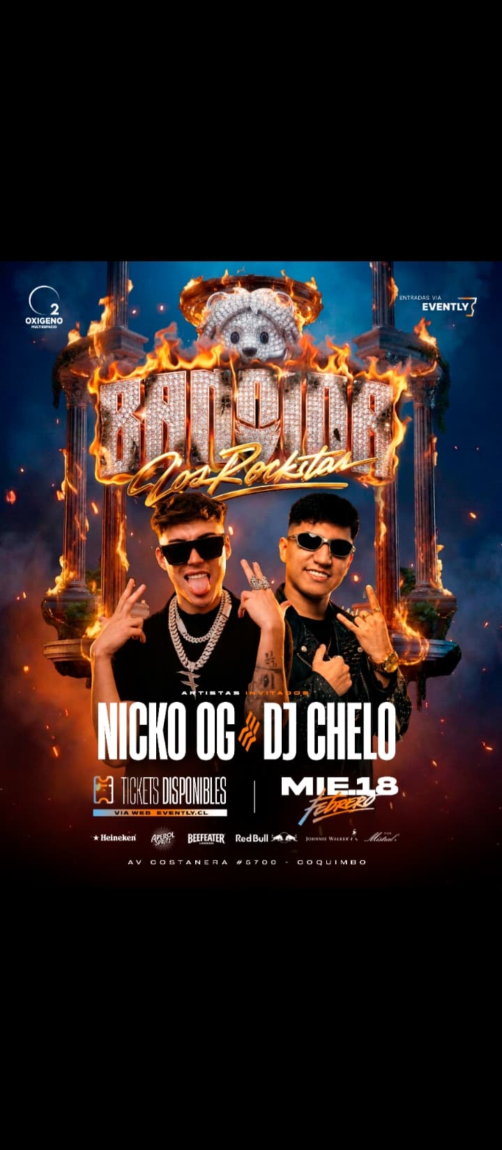 LOS ROCKSTAR ⭐ NICKO OG + DJ CHELO image}
