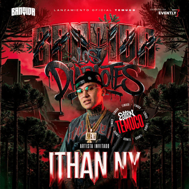 ITHAN NY EN TEMUCO 🥷 BANDIDA CASA VIEJA 🏟️ SÁBADO 2 DE MAYO 🗓️ image}